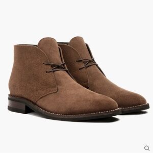 Thursday Boot Company Brown/Tan Scout WeatherSafe Suede Wax Cotton Laces Boot 10